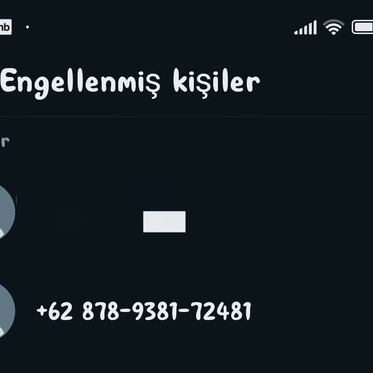 WhatsApp Yabancı Uyruklu Bilinmeyen Numaradan WhatsApp A Gelen Mesaj.