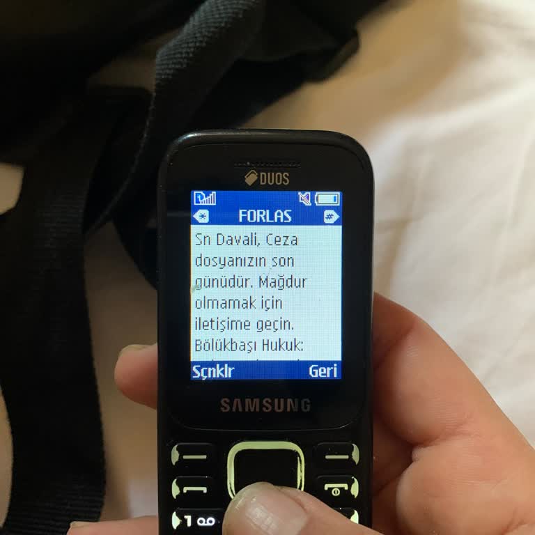 Bölükbaşı Hukuk (SMS) Hukuk Bürosundan Gelen Mesajlar Hakkında Şikayet