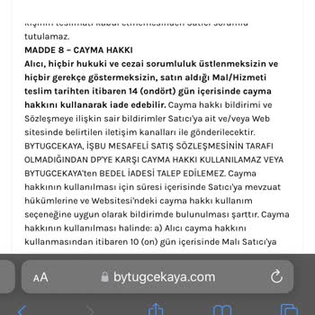 By Tuğçe Kaya Hakkım Olan İademi Alamıyorum