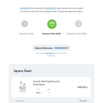 Turkcell Pasaj Kafkasda Mağazası Airpods 3. Nesil