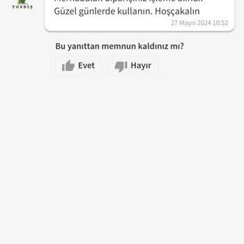 Tosbiş (Tosbisss) Gelen Yanlış Ürün Ve İletişim Sorunları