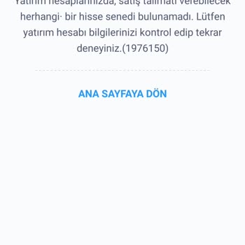 İş Bankası Yatırım Hesabı Sorunu