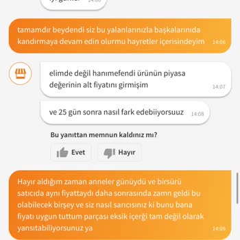 Trendyol Pişmanlıktır Sorunum Çözülmedi Uğraşılmadı Bile