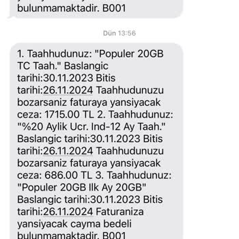 Türk Telekom Cayma Bedeli Bilgi Verdiği Rakamın İki Katı Gözüküyor!