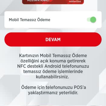 Ziraat Bankası Mobil Temassız Özelliği Çalışmıyor