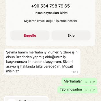 İşin Olsun Güvensiz Bilgi Paylaşımı