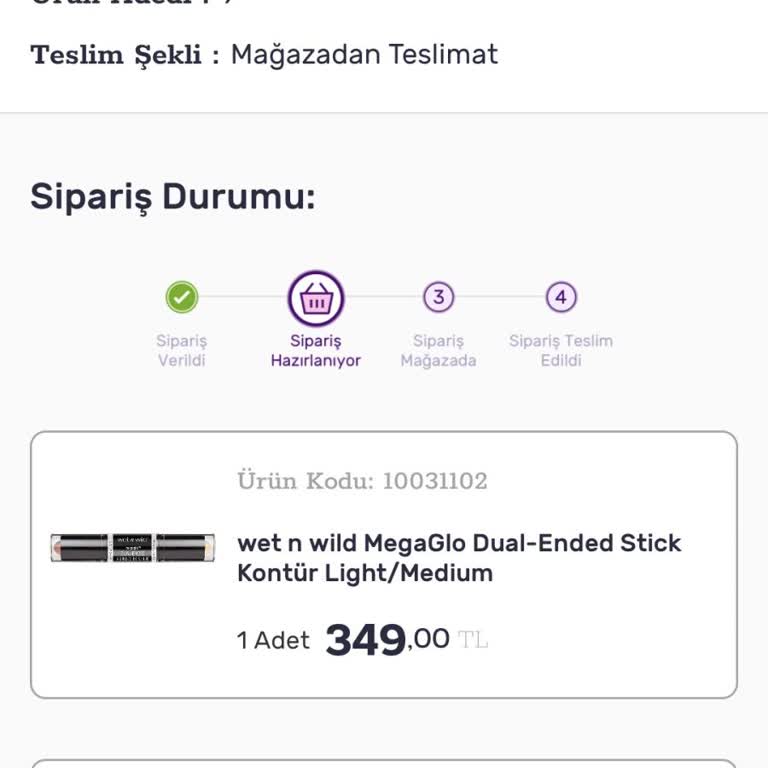 Gratis Online Sipariş Hazırlanıyor
