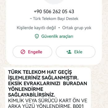Türk Telekom Numara Taşıma Sürecinde Güvenlik Endişesi