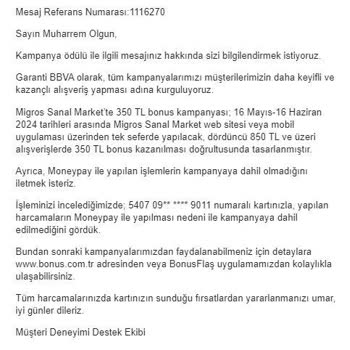 Garanti BBVA Tasarruf Tedbiri Uygulamaya Başlamış Galiba.