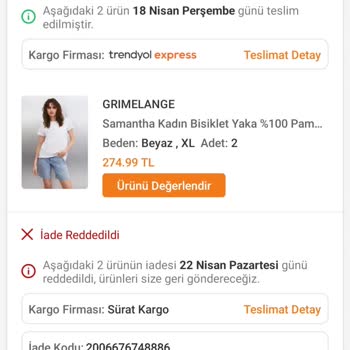 Trendyol Ürünü De Paramı Da İade Etmiyor