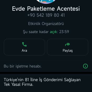 Evde Paketleme Türkiye Kişisel Bilgilerimin Güvenliği Hakkında Endişelerim Var