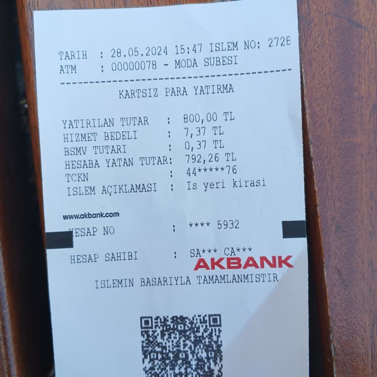 Akbank Hesabıma Paramı Yatırmadı
