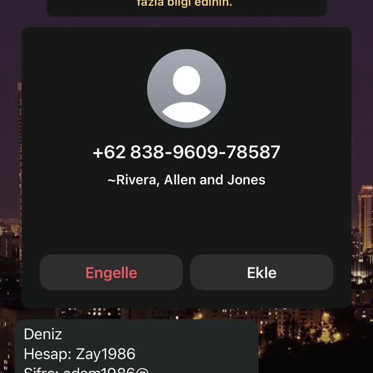 Usdttpk.com Bilinmeyen Numaradan Gelen Şüpheli Mesaj Ve Yetkisiz Erişim Şikayeti