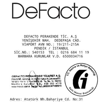 DeFacto Kıyafet Üzerinde Alarmı Unutmuş