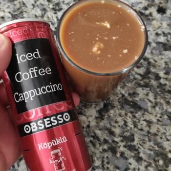 Obsesso Soğuk Cappuccino İçinden Beyaz Madde Çıktı
