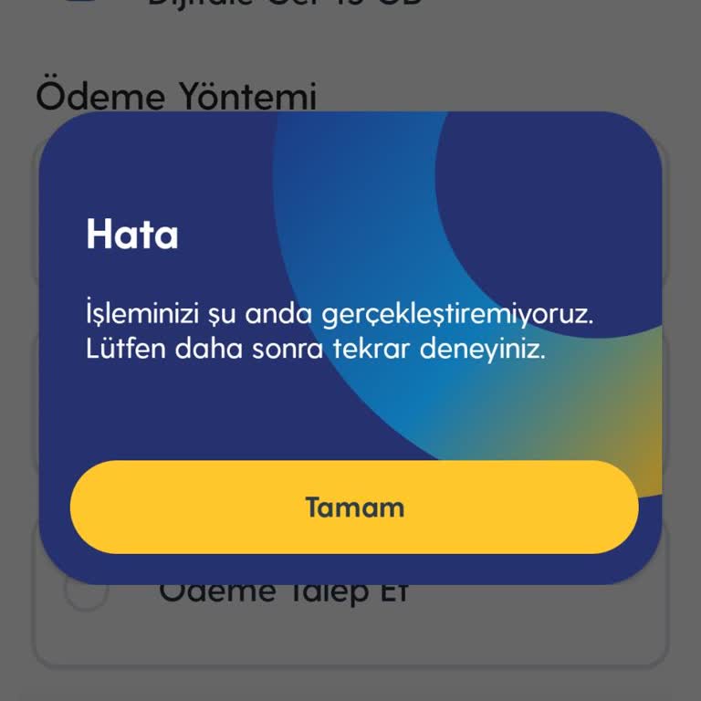 Turkcell Faturasız Paket Alma Sorunu