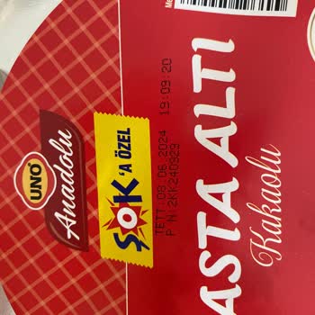 Şok Market Pasta Keki Küflenmesi