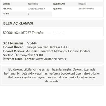 VakıfBank Haksız Komisyon Ücreti