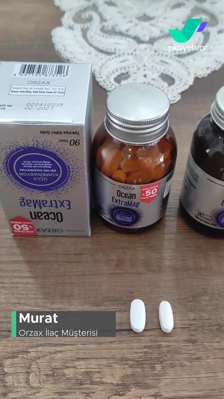 Ocean Extramag 200 Mg Tablet Şüpheli videonun kapak resmi