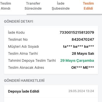 Recto Trendyol'dan Aldığım Ayakkabı İade Talebim Haksızca Reddedildi