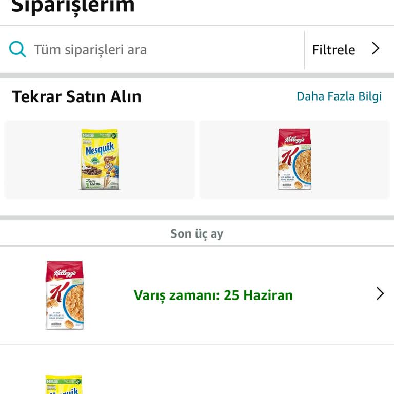 Amazon TR 1 Ay Sonra Teslimat