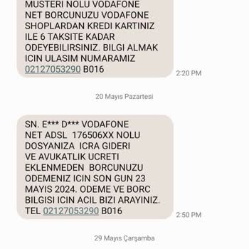 Vodafone Net İ**** D**** Kim Ve Neden Olmayan Aboneliğime İcra Dosyası Açıyor?
