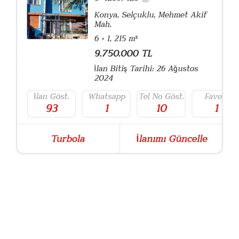 Hepsiemlak Mesaj Bildirim Sorunu