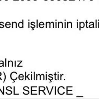 Ziraat Bankası - Moneysend Mükerrer İşlem İptali