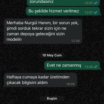 Ant Profiles Kargo Çıkartmıyor Geri Dönüş Yapılmıyor