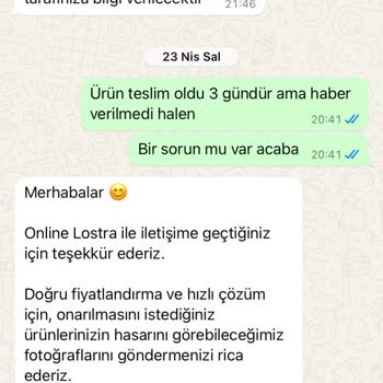 Online Lostra Lostra Ayakkabı Temizleme Firmasında Gecikme