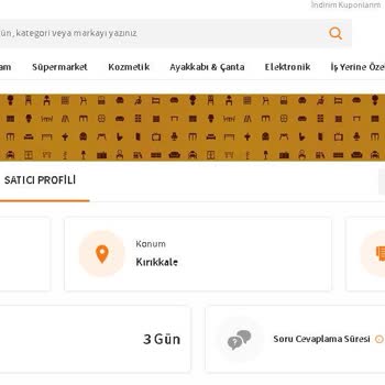 Trendyol Mağazası Sandalie'nin Tutumu