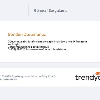 Trendyol Mağazası Sandalie'nin Tutumu