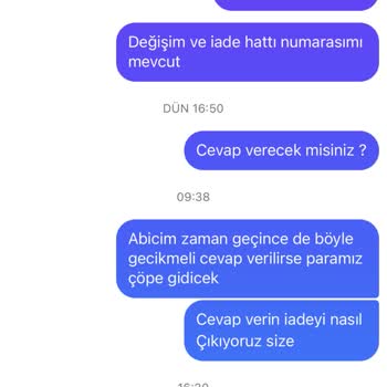 Tosbi.bebe (Instagram) Yanlış Ürün Gönderimi Ve İade Sürecindeki Sorunlar