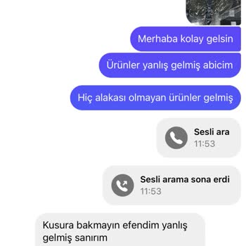 Tosbi.bebe (Instagram) Yanlış Ürün Gönderimi Ve İade Sürecindeki Sorunlar
