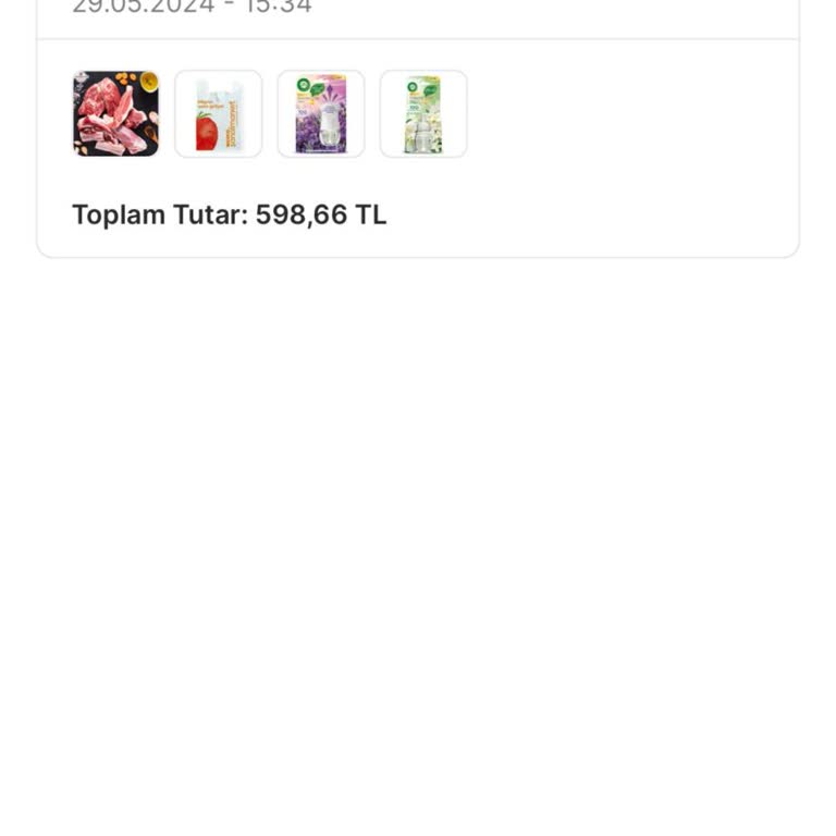 Migros Sanal Market Pişmanlığı