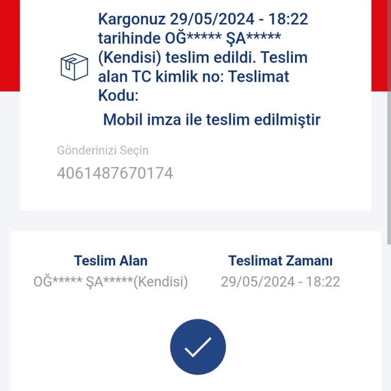 Aras Kargo Teslim Edilmeyip Edilmiş Gibi Gösterilen Kargom