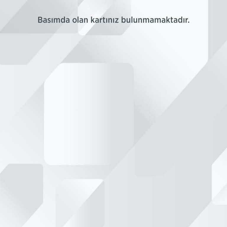 Ziraat Banka Kartım Gelmiyor