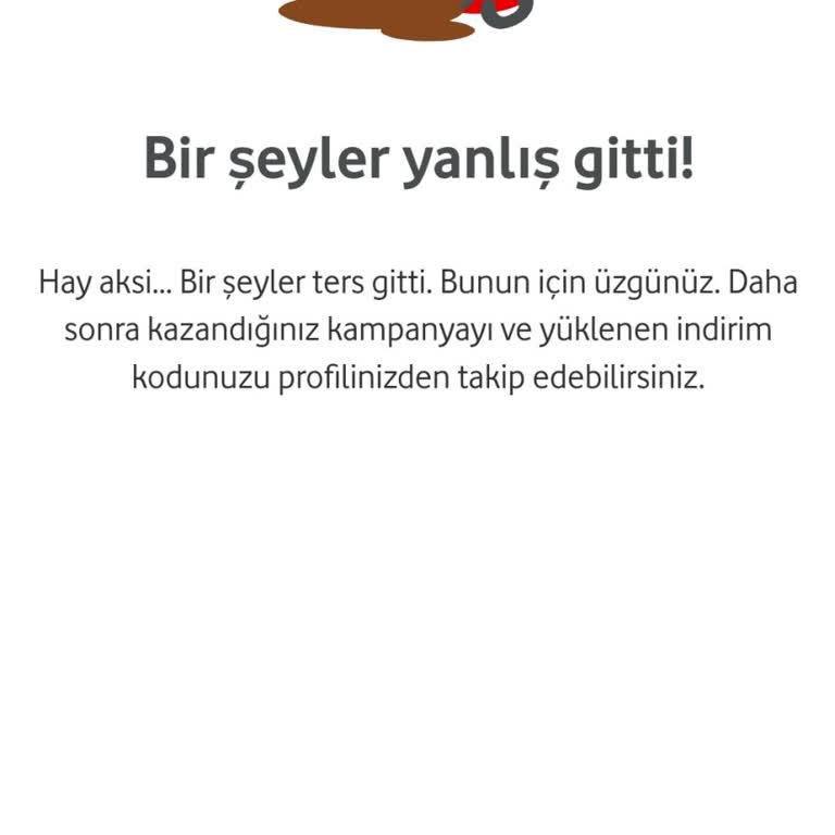 Vodafone Happy De Sorun