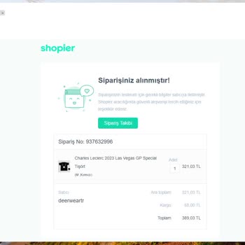 Shopier Aracılığıyla Yaptığım Alışverişte Ürünümü Kargolamıyorlar