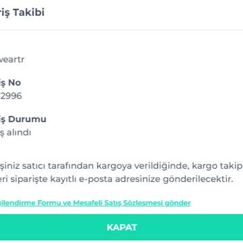 Shopier Aracılığıyla Yaptığım Alışverişte Ürünümü Kargolamıyorlar