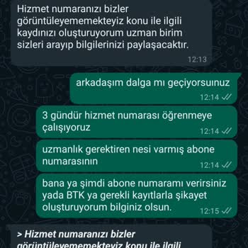 Millenicom Hizmet Numaramı Öğrenemiyorum