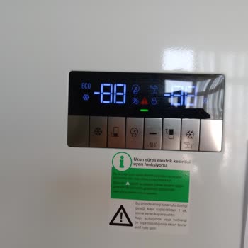 Arçelik Buzdolabı Dijital Göstergede Arıza