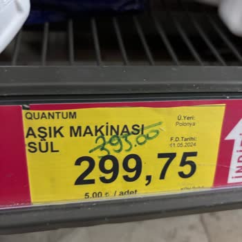 BİM Fiyat Etiket Farkı