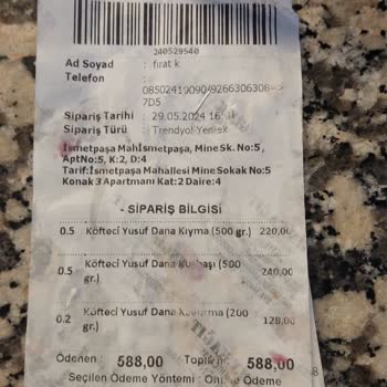 Teşekkürler Köfteci Yusuf Çöpe Atmak Yerine Bize Yolladığınız İçin