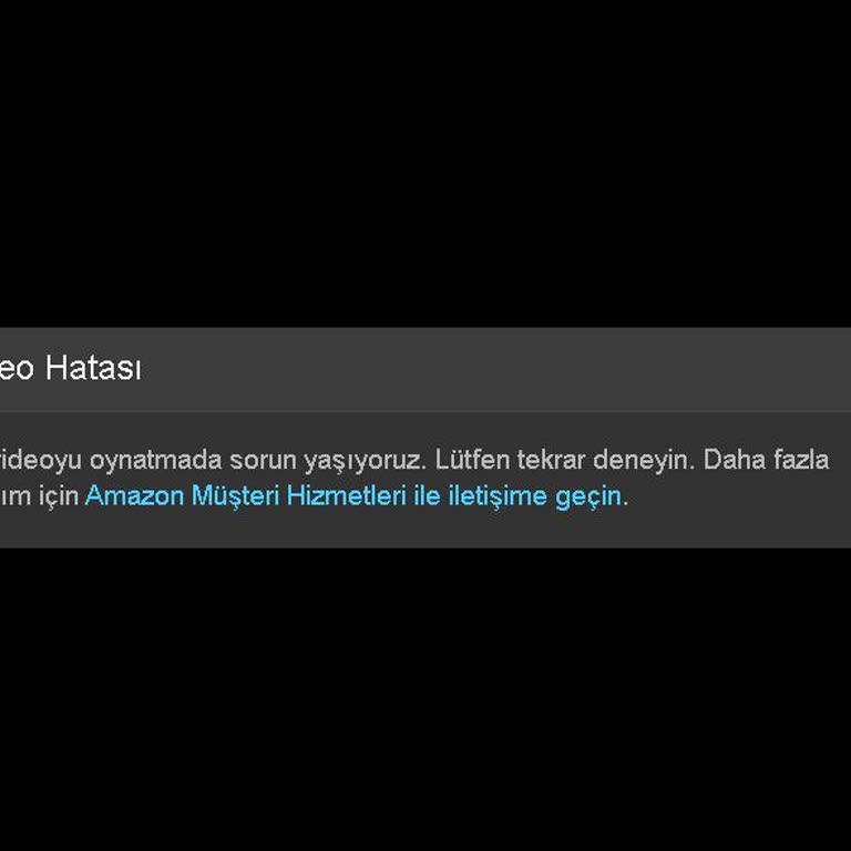 Prime Video Müşteri Temsilcileri İçerik Oynatma Sorunuma Çare Bulamadı