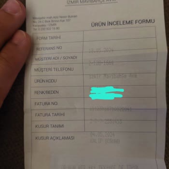 Lufian Hatalı Ayakkabıyı İADE-DEĞİŞİM Kabul Etmedi!