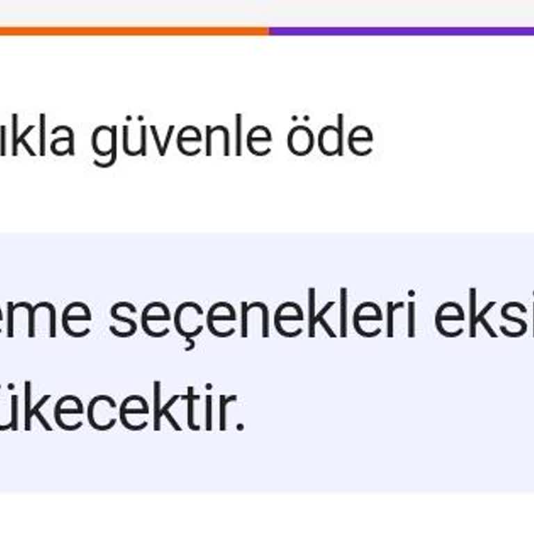 Hepsiburada Sipariş Veremiyorum Her Şeyi Yapmama Rağmen