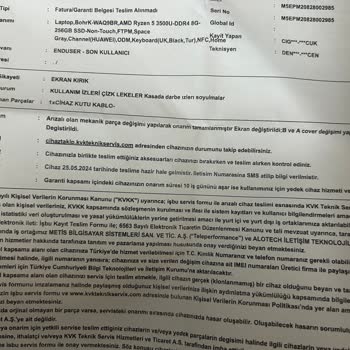 Huawei Yapmadığı İşlem İçin Benden Ekstra Ücret Aldı