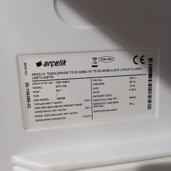 5 Yılda Çöp Olan Arçelik 7 Çekmeceli Derin Dondurucu