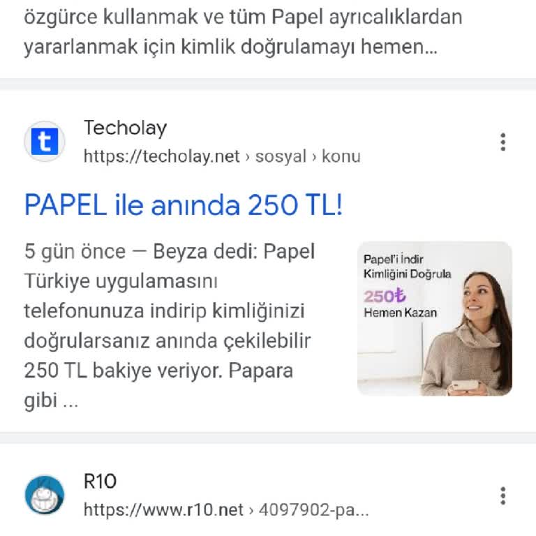 Papel Kimlik Onayı Vaadi
